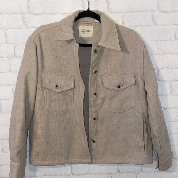 NWOT RD Style Conscious Paloma Woven Jacket Size XS - Picture 2 of 13